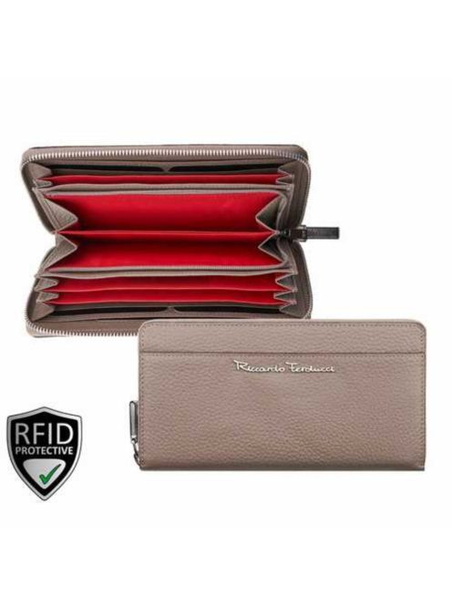 146587 045 Riccardo Ferducci női bőr pénztárca bézs