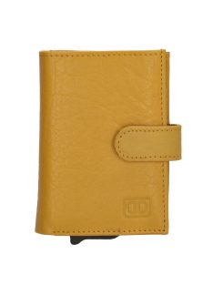 18208027 Hide and Stitches safety wallet okkersárga