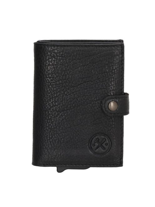 20572 001 Hide and Stitches safety wallet fekete