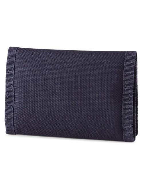 Puma tépőzáras vászon pénztárca kék