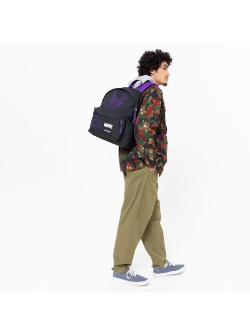 Eastpak PADDED PAK egyszerű ikonikus hátizsák MARVEL Black Panther Párduc fej hímzett