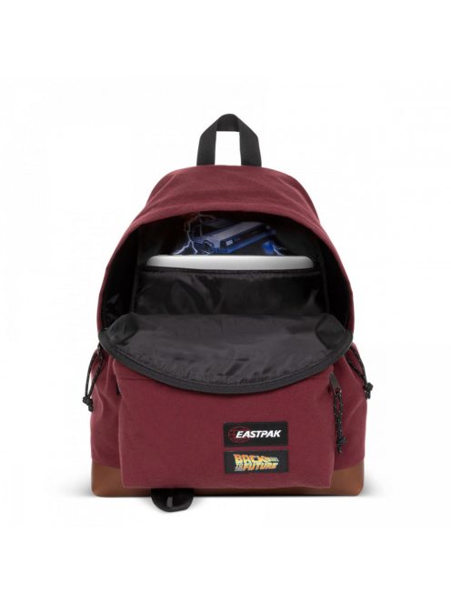 Eastpak PADDED PAK egyszerű ikonikus hátizsák MCFLY BTTF borvörös 
