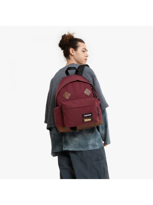 Eastpak PADDED PAK egyszerű ikonikus hátizsák MCFLY BTTF borvörös 