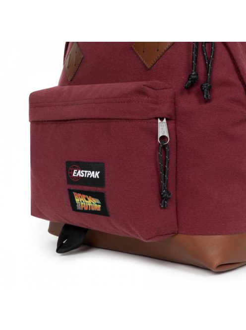 Eastpak PADDED PAK egyszerű ikonikus hátizsák MCFLY BTTF borvörös 