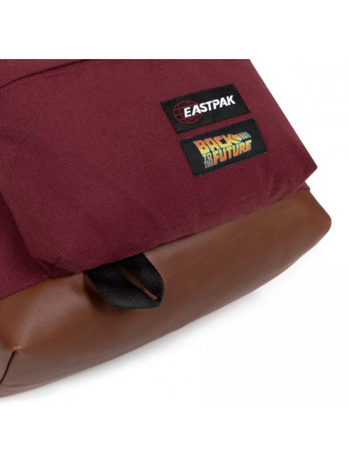 Eastpak PADDED PAK egyszerű ikonikus hátizsák MCFLY BTTF borvörös 