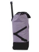 Punta kézipoggyász gurulós bevásárló táska színes káró mintás