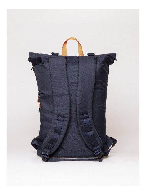 HeavyTools nagy laptoptartós hátizsák tekerhető fedeles ESKE kék