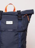 HeavyTools nagy laptoptartós hátizsák tekerhető fedeles ESKE kék