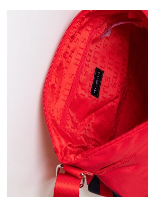 HeavyTools közkedvelt átvetős válltáska vászon Elando piros