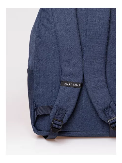 HeavyTools egyszerű hátizsák laptoptartós EGERD farmerkék