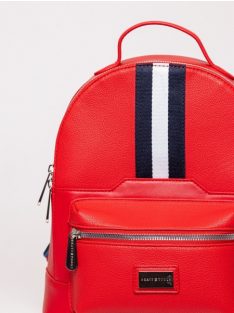   HeavyTools női divat kis hátizsák tengerész stílusú ERILLA piros