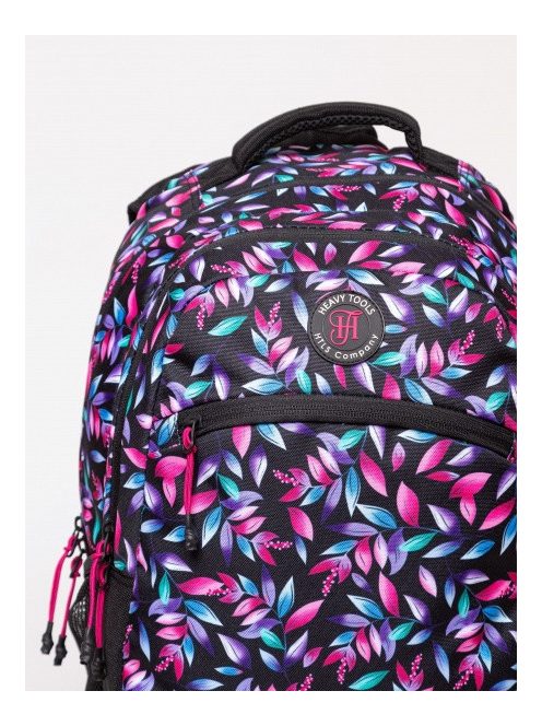 HeavyTools hátitáska kulacstartós Ewert levél mintás