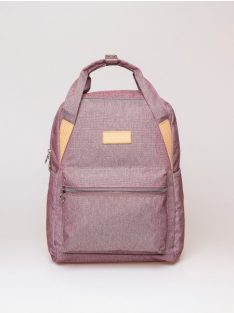   HeavyTools kézifogós A4 vászon női divat hátizsák Exie mályva
