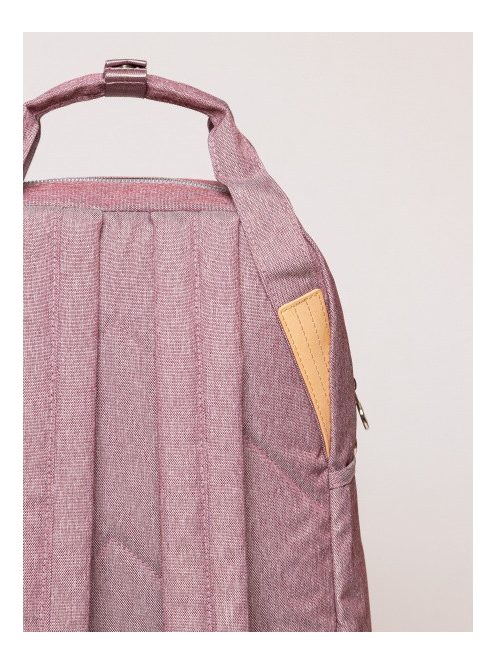 HeavyTools kézifogós A4 vászon női divat hátizsák Exie mályva