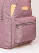 HeavyTools kézifogós A4 vászon női divat hátizsák Exie mályva