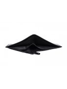 GiorgioCarelli álló fazonú sok kártyás fényesbőr férfi irattárca fekete