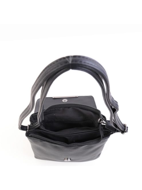 Fedeles kis női táska fekete