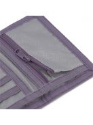 Puma tépőzáras vászon pénztárca virágos pasztel lila