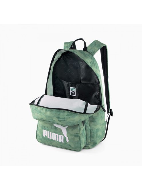 Puma klasszikus laptoptartós hátizsák szőlőzöld