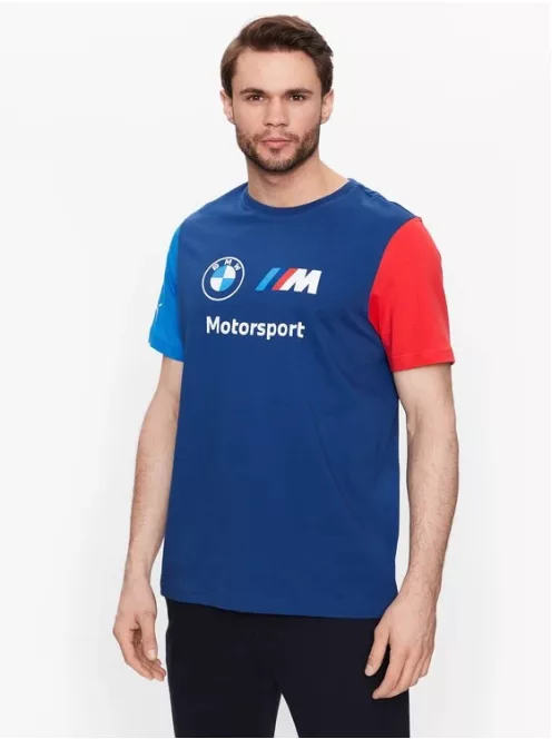 BMW póló Puma23 kék M