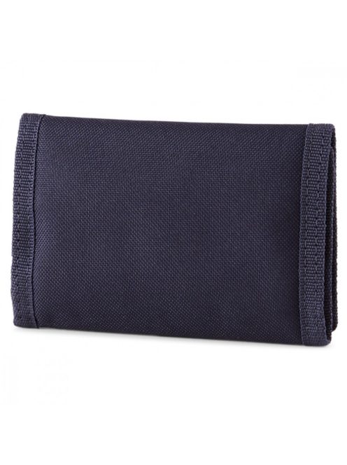 Puma tépőzáras vászon pénztárca sötétkék