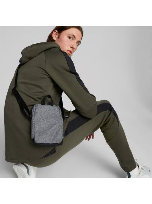 Puma mini válltáska domború mintával elegáns szürke