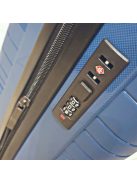 Extra rugalmas bőrönd szett
négy kerekes polipropilén fekete