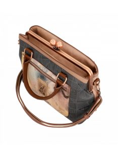 Anekke kézitáska 3 részes fém keretes Hollywood