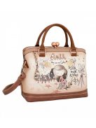 Anekke kézitáska 3 részes fém keretes Hollywood