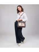 Anekke kézitáska 3 részes fém keretes Hollywood