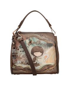   Anekke átvetős és kis válltáska Core/Mag kollekció barna