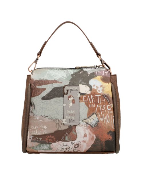 Anekke átvetős és kis válltáska Core/Mag kollekció barna