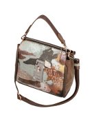 Anekke átvetős és kis válltáska Core/Mag kollekció barna