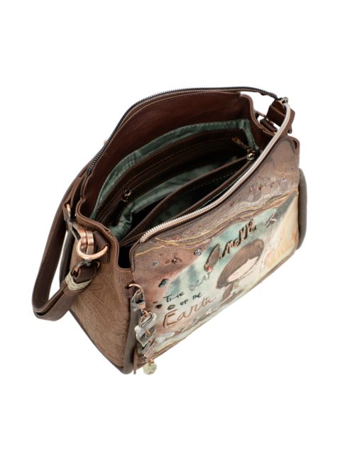 Anekke átvetős és kis válltáska Core/Mag kollekció barna