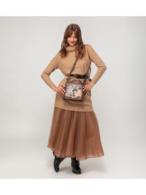 Anekke átvetős és kis válltáska Core/Mag kollekció barna