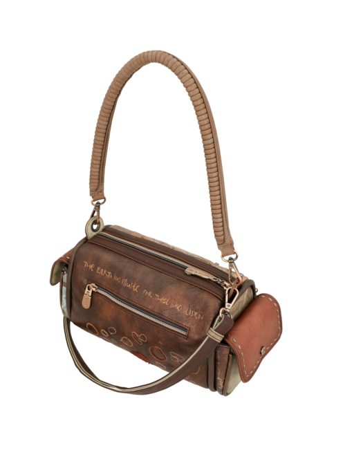 Anekke bowling fazonú női táska Core/ Mag barna