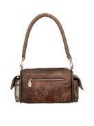 Anekke bowling fazonú női táska Core/ Mag barna