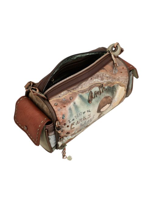 Anekke bowling fazonú női táska Core/ Mag barna