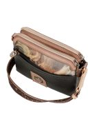 Anekke lapos válltáska crossbody Dreamverse barna