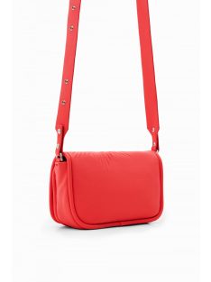 Desigual acrossbody testen átvetős táska fedeles korall