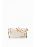 Desigual közepes kézitáska hmzett több vállpánttal bézs