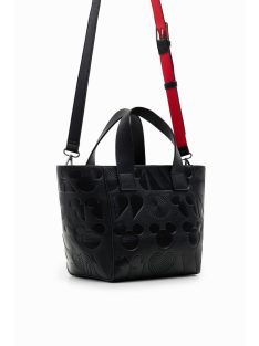 Desigual nagy táska Mickey fekete