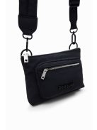 Desigual közepes Voyager táska vászon 4 funkciós fekete