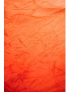 Pliszírozott színátmenetes sál korall