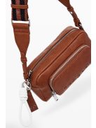 Desigual mini válltáska plusz pánttal domború logós barna