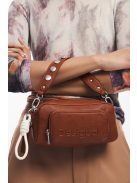 Desigual mini válltáska plusz pánttal domború logós barna