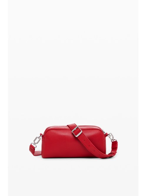 Desigual mini válltáska plusz pánttal domború logós piros