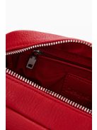 Desigual mini válltáska plusz pánttal domború logós piros