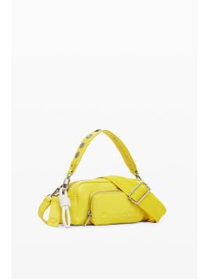   Desigual mini válltáska plusz pánttal domború logós sárga