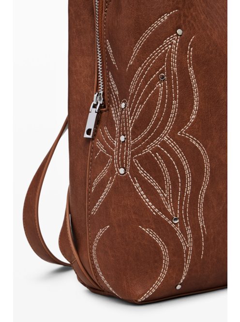 Desigual 3 részes hátizsák pillangó mintás barna